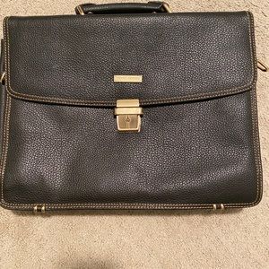 Brooks brother soft leather briefcase